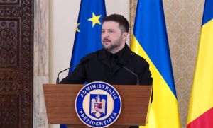 Zelenski: ”Mulţumesc României pentru poziţia principială de pe parcursul acestor patru ani de război”